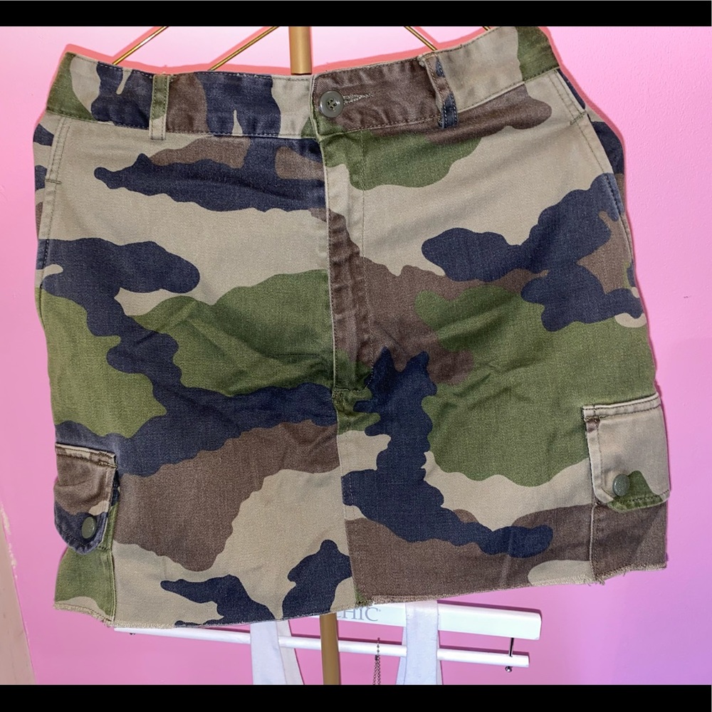 Camo skirt